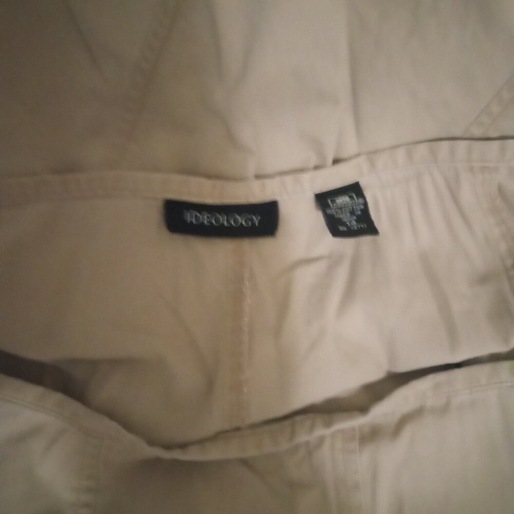 Ideology women's maxi shirt khaki size14 flared streetwear grunge boho - Picture 5 of 9